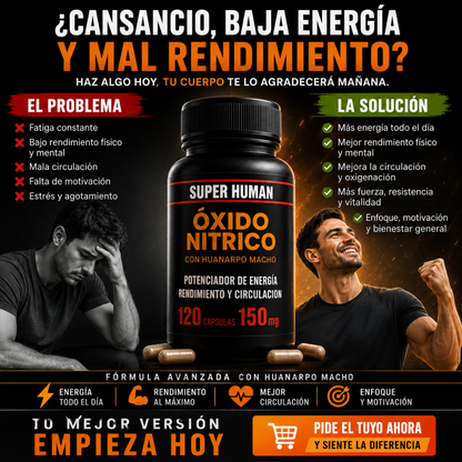 Óxido Nítrico ProMax 120 Cápsulas