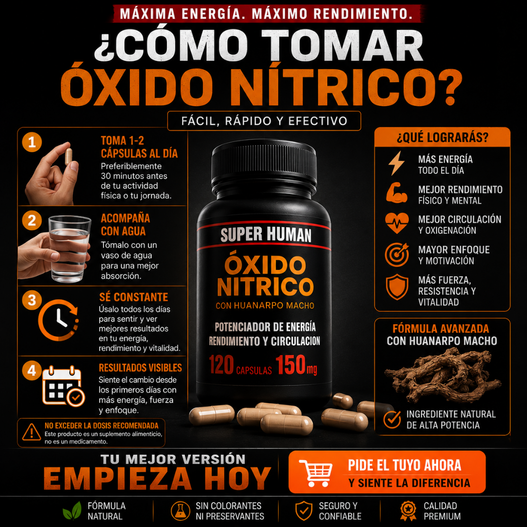 Óxido Nítrico ProMax 120 Cápsulas