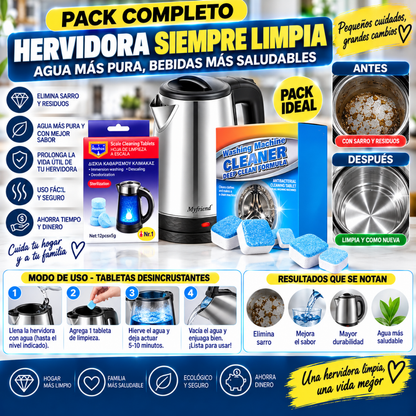 Pack Limpieza Total para Cocina y Lavadora – 24 + 36 Unidades
