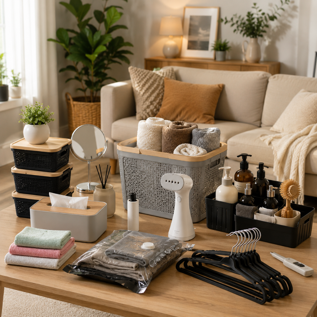 Productos para el hogar y organización