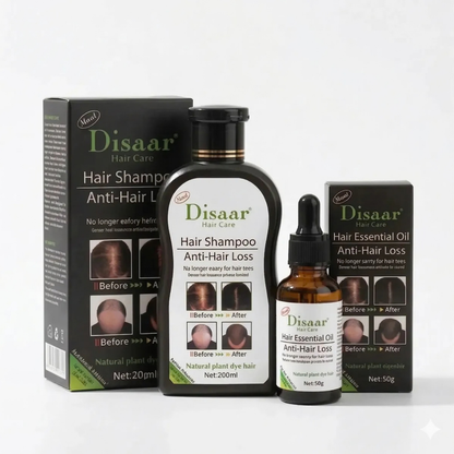 Pack Disaar Anticaída – Shampoo + Aceite | Fortalecimiento y Vitalidad