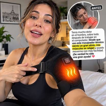 Hombrera Térmica Eléctrica -USB  Calor para Hombro, Cuello y Espalda