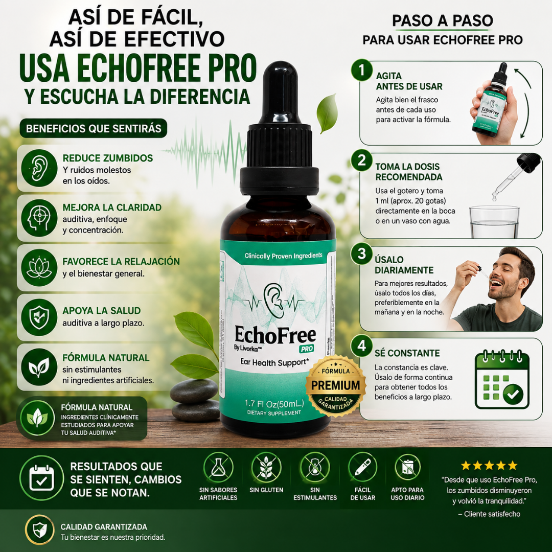 Echofree Pro Gotas 50 mL