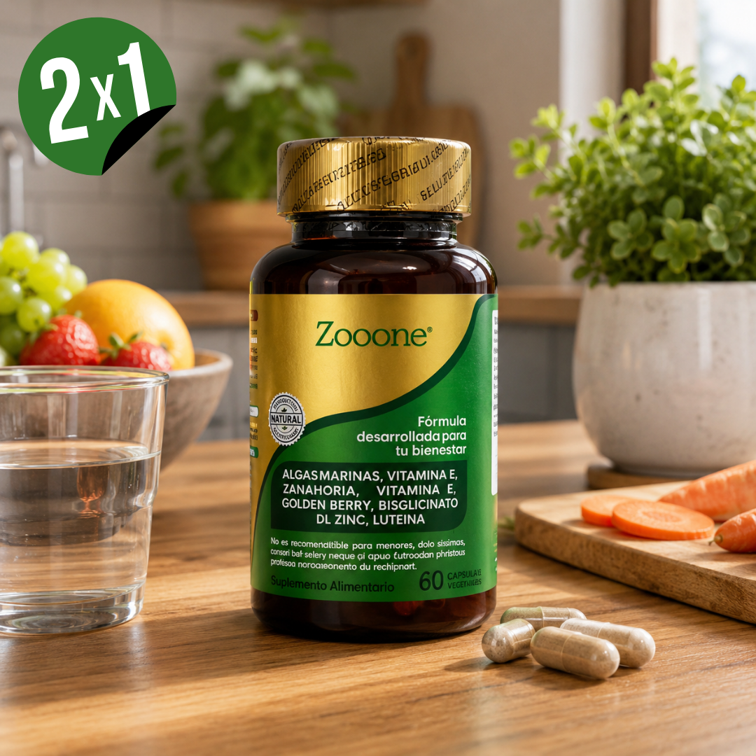 Zooone Alga Luteína 60 Cap 2X1