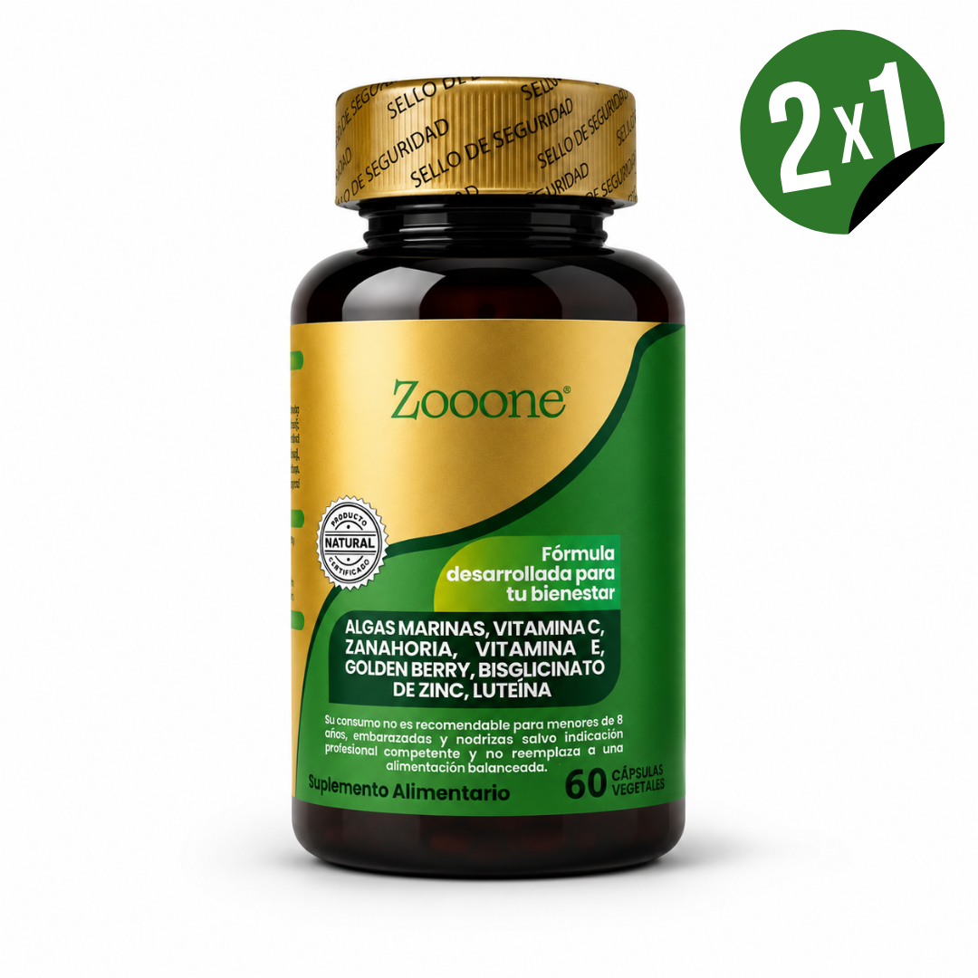 Zooone Alga Luteína 60 Cap 2X1