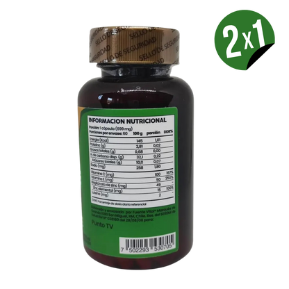 Zooone Alga Luteína 60 Cap 2X1