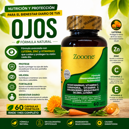 Zooone Alga Luteína 60 Cap 2X1