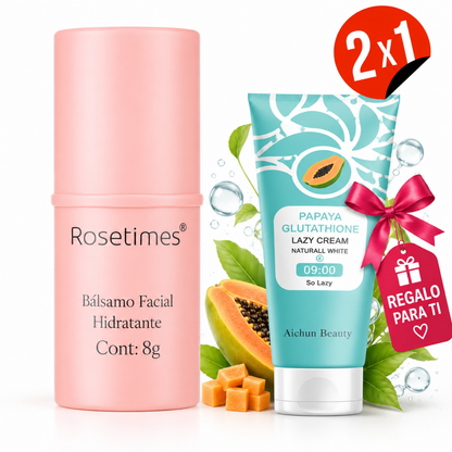 Bálsamo Facial Hidratante 2X1 + Regalo