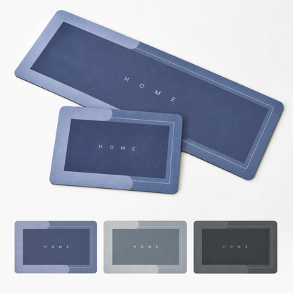 Set 2 Alfombras Absorbentes Antideslizantes
