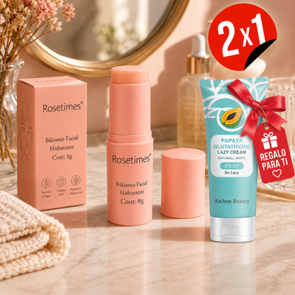 Bálsamo Facial Hidratante 2X1 + Regalo