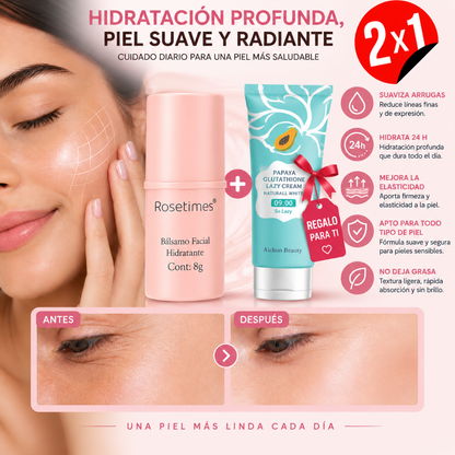 Bálsamo Facial Hidratante 2X1 + Regalo