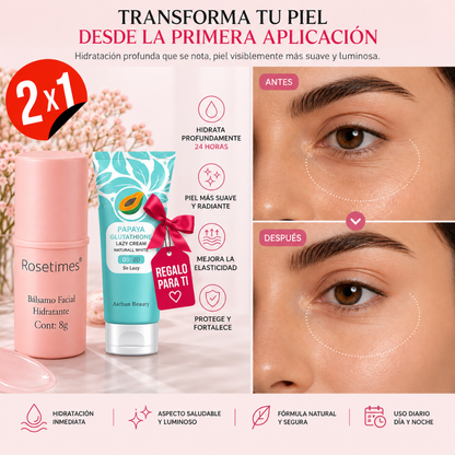 Bálsamo Facial Hidratante 2X1 + Regalo