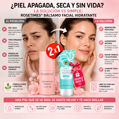 Bálsamo Facial Hidratante 2X1 + Regalo