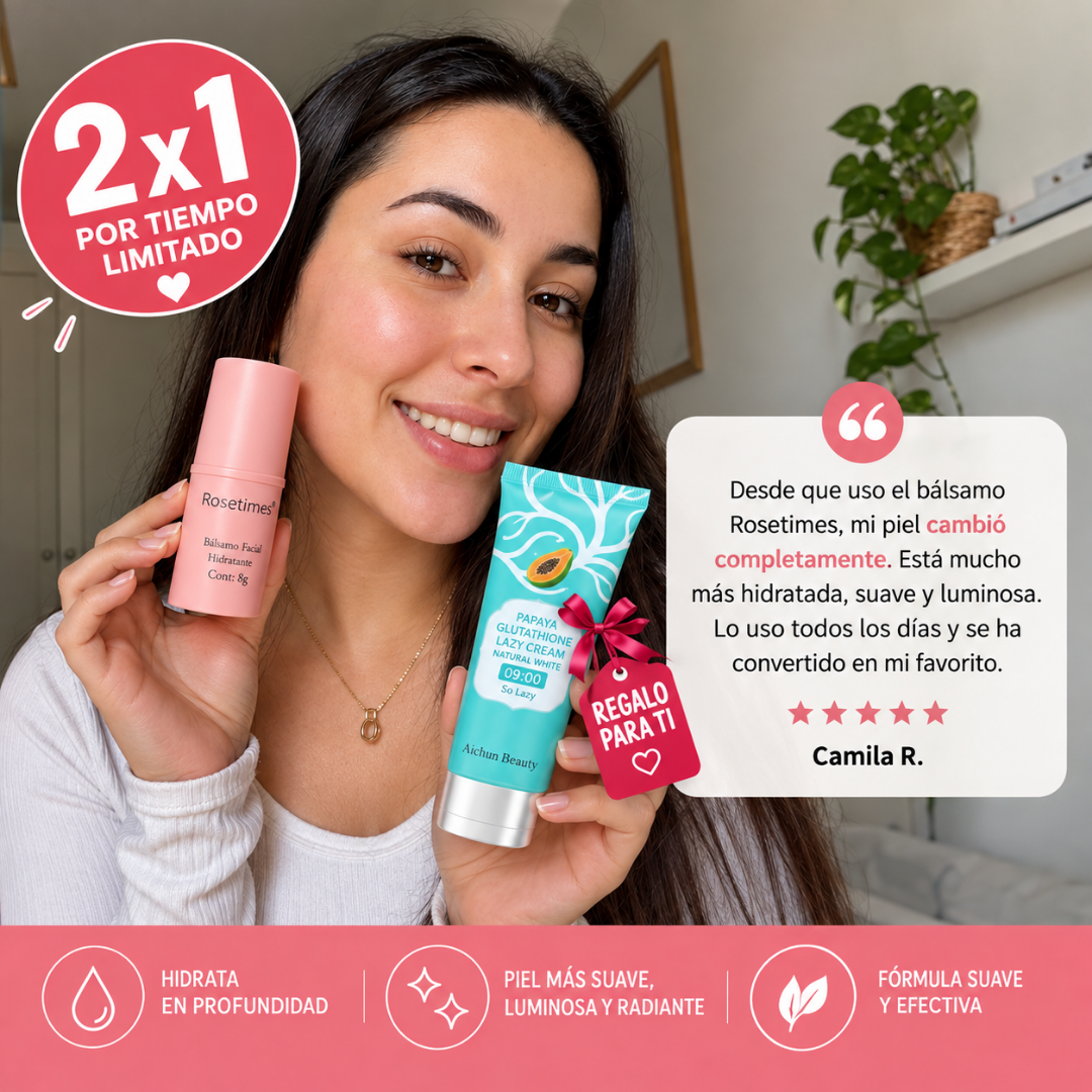 Bálsamo Facial Hidratante 2X1 + Regalo