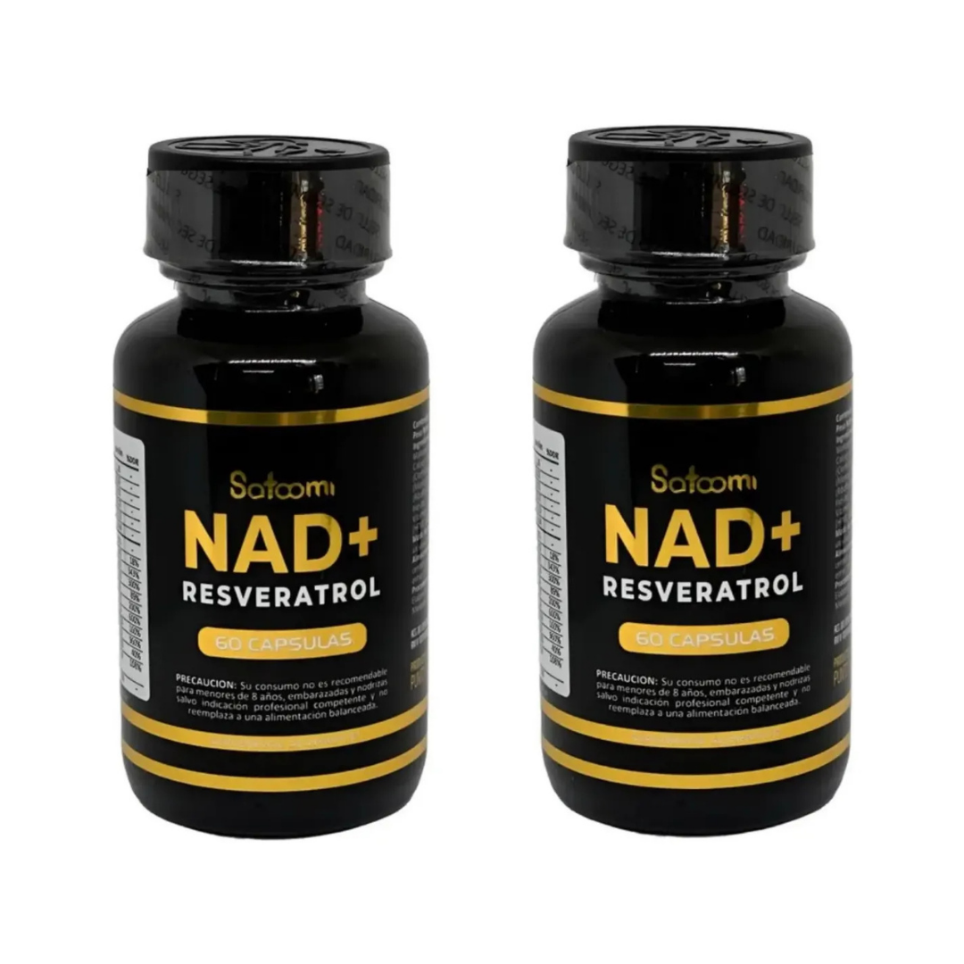 NAD+ Resveratrol 60 Capsulas.