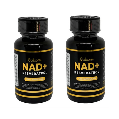 NAD+ Resveratrol 60 Capsulas.