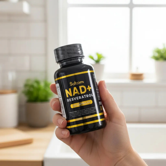 NAD+ Resveratrol 60 Capsulas.