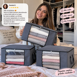 Caja Organizadora de Tela con Visor X6