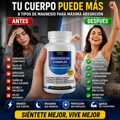 Magnesium Complex 1000 mg 60 Cápsula