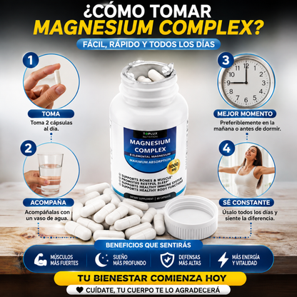 Magnesium Complex 1000 mg 60 Cápsula