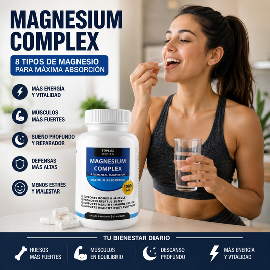 Magnesium Complex 1000 mg 60 Cápsula