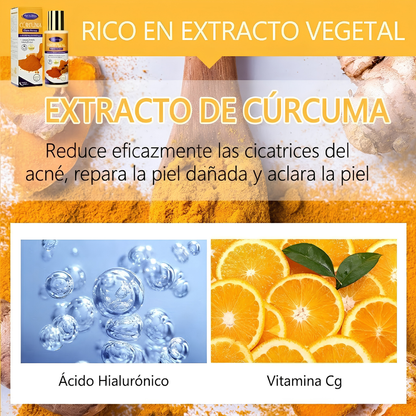 Loción Facial de Cúrcuma para Manchas