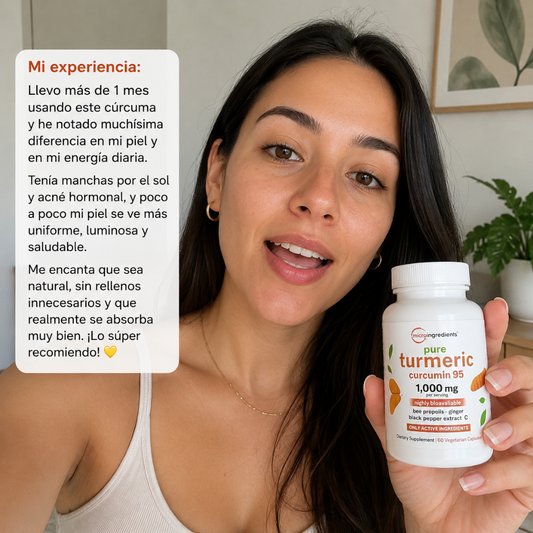 Turmeric Curcumin 60 Cápsulas