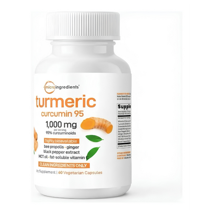Turmeric Curcumin 60 Cápsulas