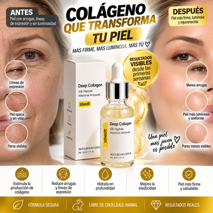 Sérum Facial de Colágeno y Péptidos |Hidratación y Firmeza 30 ml