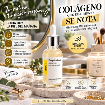 Sérum Facial de Colágeno y Péptidos |Hidratación y Firmeza 30 ml