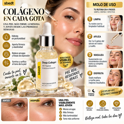 Sérum Facial de Colágeno y Péptidos |Hidratación y Firmeza 30 ml